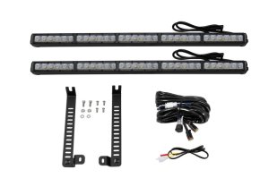 Toyota 4Runner Light Bar Mounting Kit - Diode Dynamics - SS30 Dual Stealth - White - `14-`19